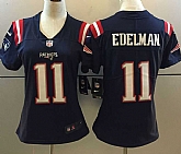 Women Nike Limited New England Patriots #11 Julian Edelman Navy Blue 2016 Rush Stitched NFL Jersey,baseball caps,new era cap wholesale,wholesale hats