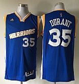 Golden State Warriors #35 Kevin Durant Throwback Blue Stitched NBA Jersey,baseball caps,new era cap wholesale,wholesale hats