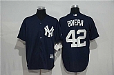 New York Yankees #42 Mariano Rivera Navy Blue New Cool Base Stitched Baseball Jersey,baseball caps,new era cap wholesale,wholesale hats