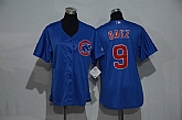 Women Chicago Cubs #9 Javier Baez Blue New Cool Base Stitched Baseball Jersey,baseball caps,new era cap wholesale,wholesale hats