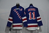 Youth New York Rangers #11 Mark Messier Blue Stitched NHL Jersey,baseball caps,new era cap wholesale,wholesale hats