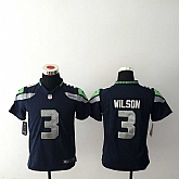 Youth Nike Seattle Seahawks #3 Russell Wilson Navy Blue Team Color Stitched Game Jersey,baseball caps,new era cap wholesale,wholesale hats