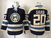 Blue Jackets #20 Brandon Saad Navy Blue Stitched NHL Jersey,baseball caps,new era cap wholesale,wholesale hats