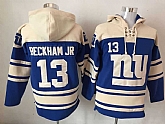 New York Giants #13 Odell Beckham Jr Royal Blue Stitched NHL Hoodie,baseball caps,new era cap wholesale,wholesale hats