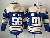 New York Giants #56 Lawrence Taylor Royal Blue Stitched NHL Hoodie,baseball caps,new era cap wholesale,wholesale hats