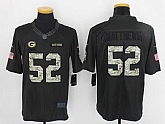 Nike Green Bay Packers #52 Clay Matthews Anthracite Salute To Service Men's Stitched Limited Jersey,baseball caps,new era cap wholesale,wholesale hats