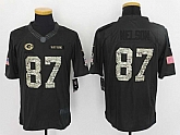 Nike Green Bay Packers #87 Jordy Nelson Anthracite Salute To Service Men's Stitched Limited Jersey,baseball caps,new era cap wholesale,wholesale hats