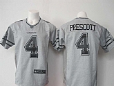 Nike Limited Dallas Cowboys #4 Prescott Men's Stitched Gridiron Gray Jerseys,baseball caps,new era cap wholesale,wholesale hats