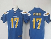 Nike Limited San Diego Chargers #17 Philip Rivers Blue Men's Stitched New Color Rush Jersey,baseball caps,new era cap wholesale,wholesale hats