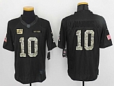 Nike New York Giants #10 Eli Manning Anthracite Salute To Service Men's Stitched Limited Jersey,baseball caps,new era cap wholesale,wholesale hats