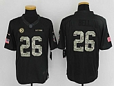 Nike Pittsburgh Steelers #26 Le'Veon Bell Anthracite Salute To Service Men's Stitched Limited Jersey,baseball caps,new era cap wholesale,wholesale hats