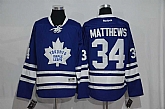 Toronto Maple Leafs #34 Matthews New Blue 3RD Stitched NHL Jersey,baseball caps,new era cap wholesale,wholesale hats