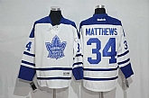 Toronto Maple Leafs #34 Matthews Winter Classic White Stitched NHL Jersey,baseball caps,new era cap wholesale,wholesale hats