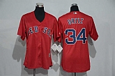 Women Boston Red Sox #34 David Ortiz Red New Cool Base Stitched Jersey,baseball caps,new era cap wholesale,wholesale hats