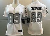 Women Nike Limited Oakland Raiders #89 Amari Cooper White Stitched NFL Rush Jersey,baseball caps,new era cap wholesale,wholesale hats