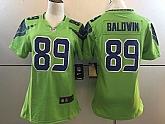 Women Nike Limited Seattle Seahawks #89 Doug Baldwin Green Stitched NFL Rush Jersey,baseball caps,new era cap wholesale,wholesale hats