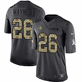 Youth Nike Minnesota Vikings #26 Trae Waynes Black Youth Stitched NFL Limited 2016 Salute To Service Jersey,baseball caps,new era cap wholesale,wholesale hats