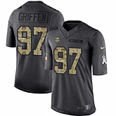 Youth Nike Minnesota Vikings #97 Everson Griffen Black Youth Stitched NFL Limited 2016 Salute To Service Jersey,baseball caps,new era cap wholesale,wholesale hats