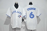 Youth Toronto Blue Jays #6 Marcus Stroman White New Cool Base Stitched Jersey,baseball caps,new era cap wholesale,wholesale hats