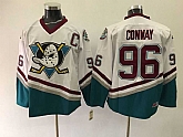Anaheim Ducks #96 Conway White CCM Throwback Stitched NHL Jersey,baseball caps,new era cap wholesale,wholesale hats