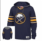 Buffalo Sabres Blank (No Name & Number) Navy Blue Stitched NHL Pullover Hoodie WanKe,baseball caps,new era cap wholesale,wholesale hats