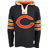 Chicago Bears Blank Name & Number Navy Blue Stitched NFL Pullover Hoodie WanKe,baseball caps,new era cap wholesale,wholesale hats