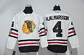 Chicago Blackhawks #4 Niklas Hjalmarsson White 2017 Winter Classic Stitched NHL Jersey,baseball caps,new era cap wholesale,wholesale hats