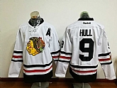 Chicago Blackhawks #9 Bobby Hull White 2017 Winter Classic Stitched NHL Jersey,baseball caps,new era cap wholesale,wholesale hats