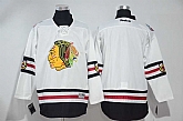 Chicago Blackhawks Blank White 2017 Winter Classic Stitched NHL Jersey,baseball caps,new era cap wholesale,wholesale hats