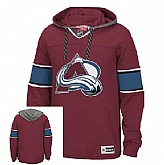 Colorado Avalanche Blank (No Name & Number) Red Stitched NHL Pullover Hoodie WanKe,baseball caps,new era cap wholesale,wholesale hats