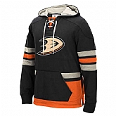 Customized Men's Anaheim Ducks Any Name & Number Black Stitched Hoodie,baseball caps,new era cap wholesale,wholesale hats