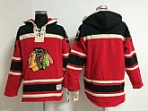 Customized Men's Chicago Blackhawks Any Name & Number Red CCM Throwback Stitched NHL Hoodie,baseball caps,new era cap wholesale,wholesale hats