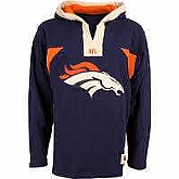Customized Men's Denver Broncos Any Name & Number Navy Blue Stitched NFL Hoodie,baseball caps,new era cap wholesale,wholesale hats