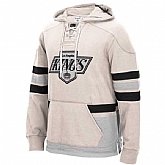 Customized Men's Los Angeles Kings Any Name & Number Cream Stitched Hoodie,baseball caps,new era cap wholesale,wholesale hats