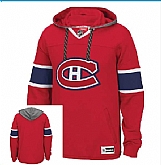 Customized Men's Montreal Canadiens Any Name & Number Red Stitched Hoodie,baseball caps,new era cap wholesale,wholesale hats