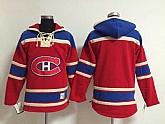 Customized Men's Montreal Canadiens Any Name & Number Red Stitched NHL Hoodie,baseball caps,new era cap wholesale,wholesale hats
