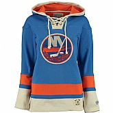 Customized Men's New York Islanders Any Name & Number Light Blue Stitched NHL Hoodie,baseball caps,new era cap wholesale,wholesale hats