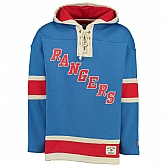 Customized Men's New York Rangers Any Name & Number Light Blue Stitched NHL Hoodie,baseball caps,new era cap wholesale,wholesale hats