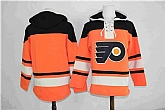 Customized Men's Philadelphia Flyers Any Name & Number Orange CCM Throwback Stitched NHL Hoodie,baseball caps,new era cap wholesale,wholesale hats