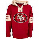 Customized Men's San Francisco 49ers Any Name & Number Red Stitched NFL Hoodie,baseball caps,new era cap wholesale,wholesale hats