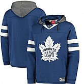 Customized Men's Toronto Maple Leafs Any Name & Number Blue Stitched Hoodie,baseball caps,new era cap wholesale,wholesale hats