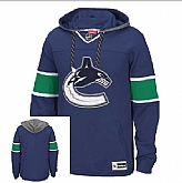 Customized Men's Vancouver Canucks Any Name & Number Blue Stitched Hoodie,baseball caps,new era cap wholesale,wholesale hats