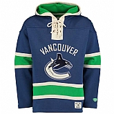 Customized Men's Vancouver Canucks Any Name & Number Blue Stitched NHL Hoodie,baseball caps,new era cap wholesale,wholesale hats