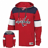 Customized Men's Washington Capitals Any Name & Number Red Stitched Hoodie,baseball caps,new era cap wholesale,wholesale hats