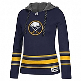 Customized Women Buffalo Sabres Any Name & Number Navy Blue Stitched Hockey Hoodie,baseball caps,new era cap wholesale,wholesale hats