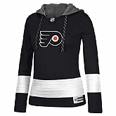 Customized Women Philadelphia Flyers Any Name & Number Black Stitched Hockey Hoodie,baseball caps,new era cap wholesale,wholesale hats