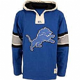 Detroit Lions Blank Name & Number Blue Stitched NFL Pullover Hoodie WanKe,baseball caps,new era cap wholesale,wholesale hats