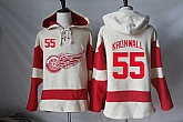 Detroit Red Wings #55 Niklas Kronwall Cream Stitched NHL Pullover Hoodie,baseball caps,new era cap wholesale,wholesale hats