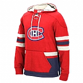 Montreal Canadiens Blank (No Name & Number) Red-Blue Stitched NHL Pullover Hoodie WanKe,baseball caps,new era cap wholesale,wholesale hats