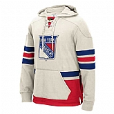 New York Rangers Blank (No Name & Number) LightGray Stitched NHL Pullover Hoodie WanKe,baseball caps,new era cap wholesale,wholesale hats